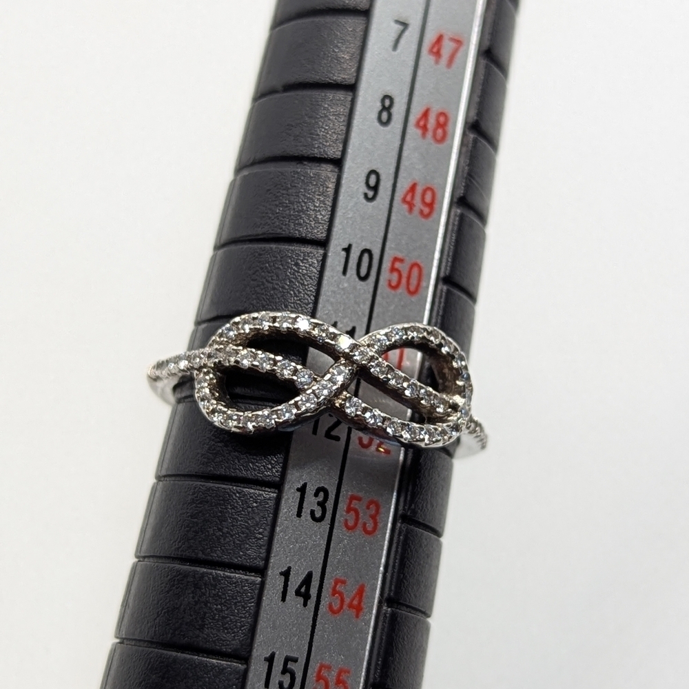 Silver Infinity Ring - Picture 4 of 4